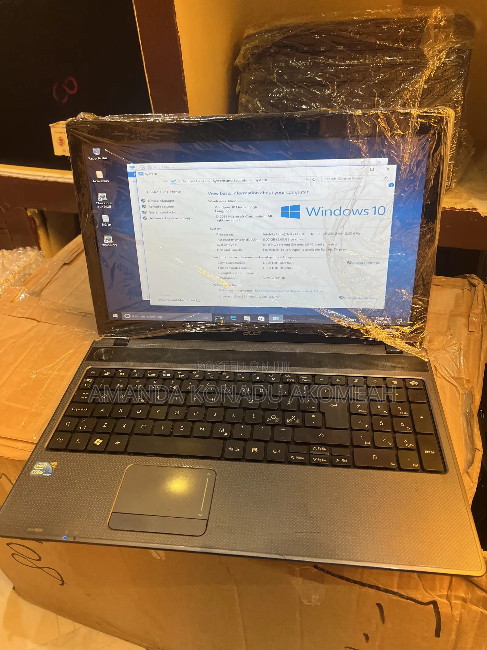 Laptop Acer Aspire 5733 6GB Intel Core i3 HDD 320GB