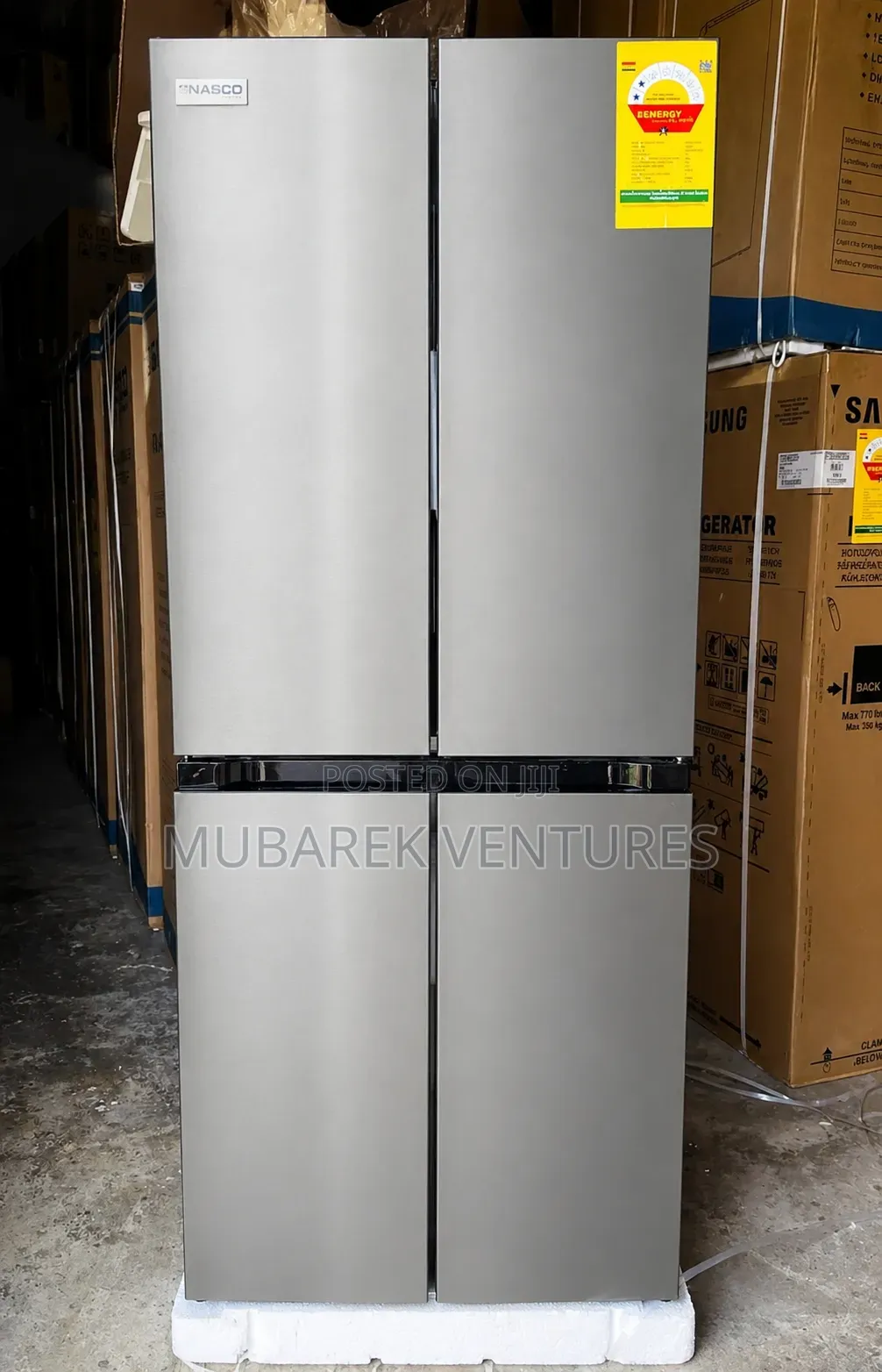 Nasco 360l French Door Refrigerator
