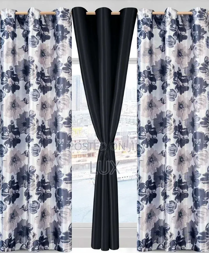 3-piece Curtain Set – Elegant Window Treatment For Every Room