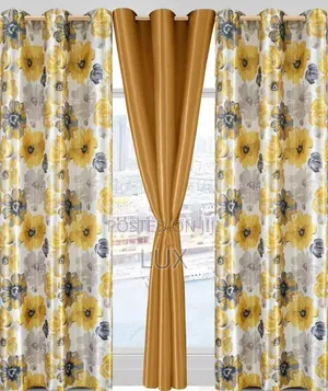 3-piece Curtain Set – Elegant Window Treatment For Every Room