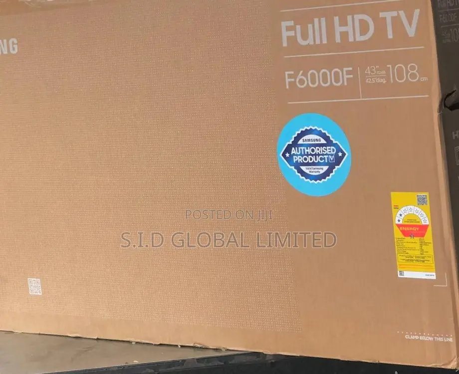 Sleek Smart Samsung 43" Full Hd Smart Tv