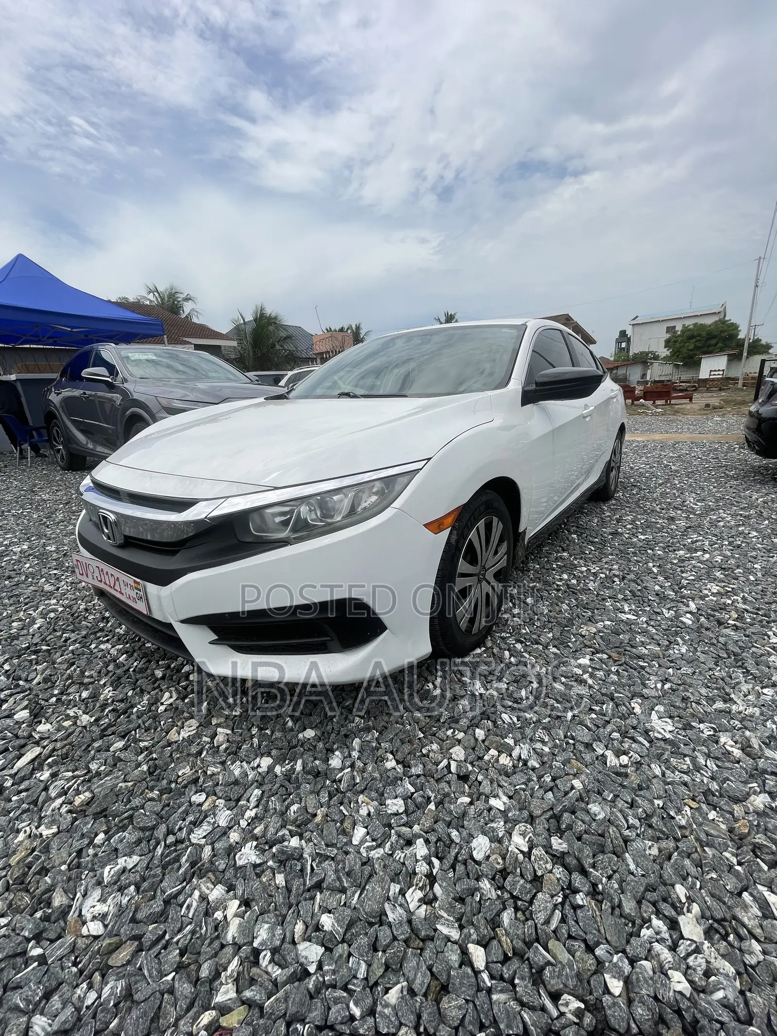 Honda Civic LX 4dr Sedan (2.0L 4cyl) 2016 White