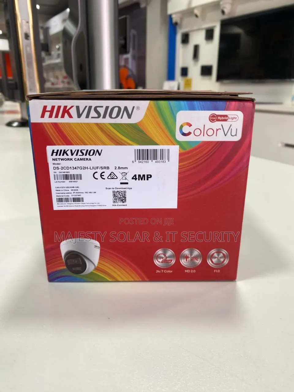 Hikvision Colourvu 4mp Indoor Camera Ip