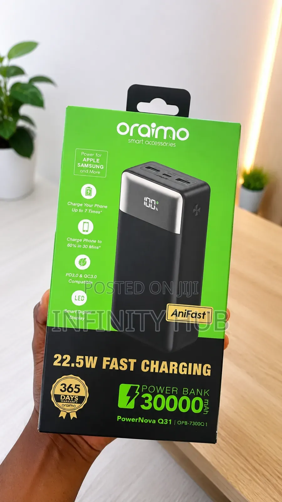 Oraimo Powerbank 30000mah
