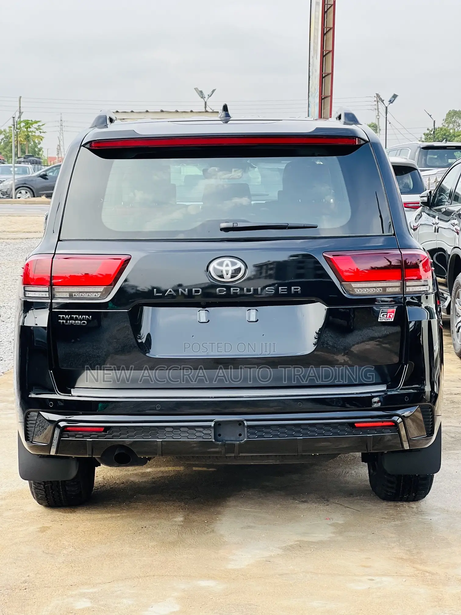 New Toyota Land Cruiser LC300 2025 Black