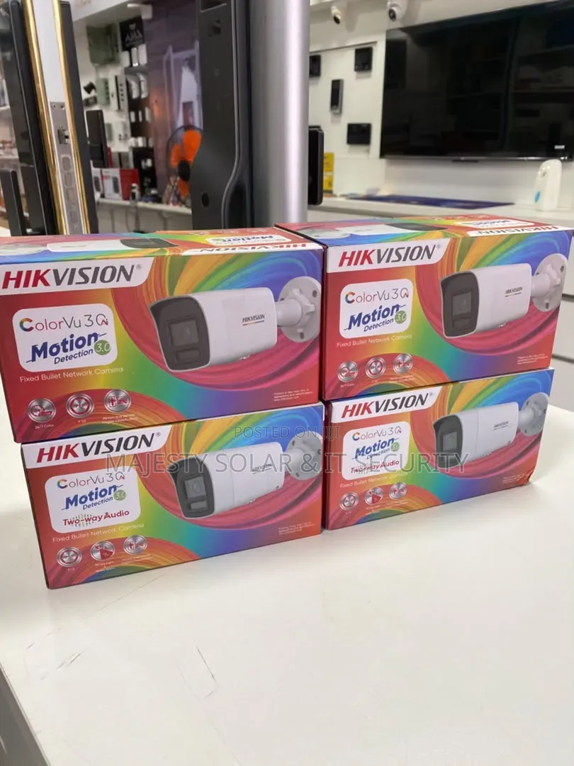 Hikvision Colourvu 4mp Outdoor Camera 2way Audio Ip