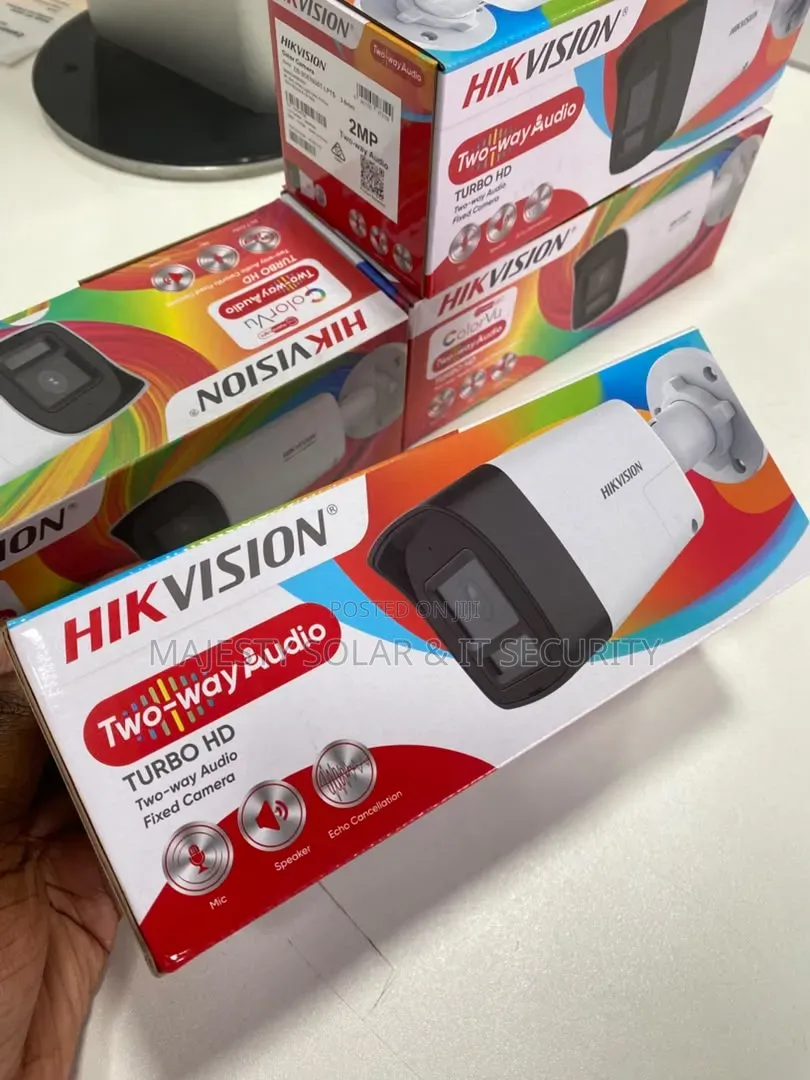 Hikvision Colourvu 2mp Outdoor Analog Camera,2way Audio