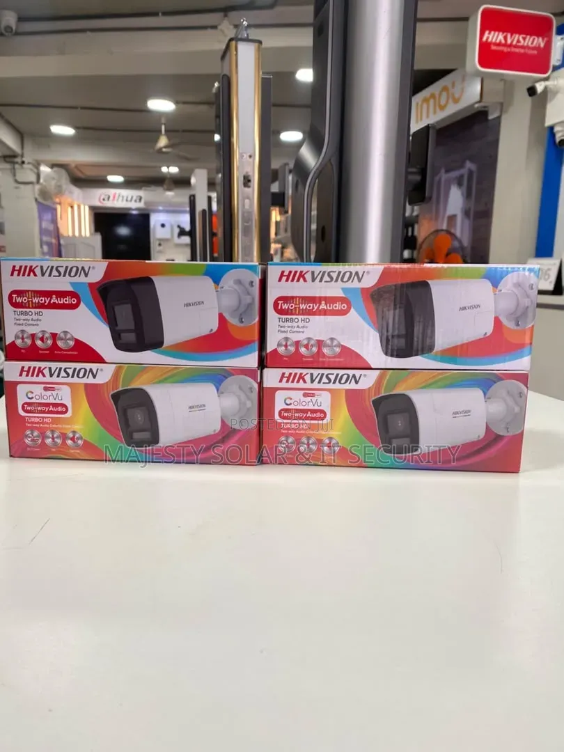 Hikvision Colourvu 2mp Outdoor Analog Camera,2way Audio
