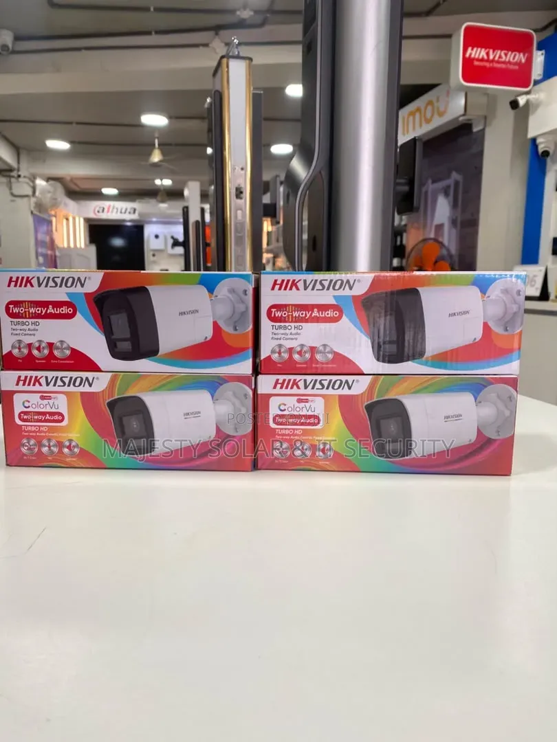 Hikvision Colourvu 2mp Outdoor Analog Camera,2way Audio
