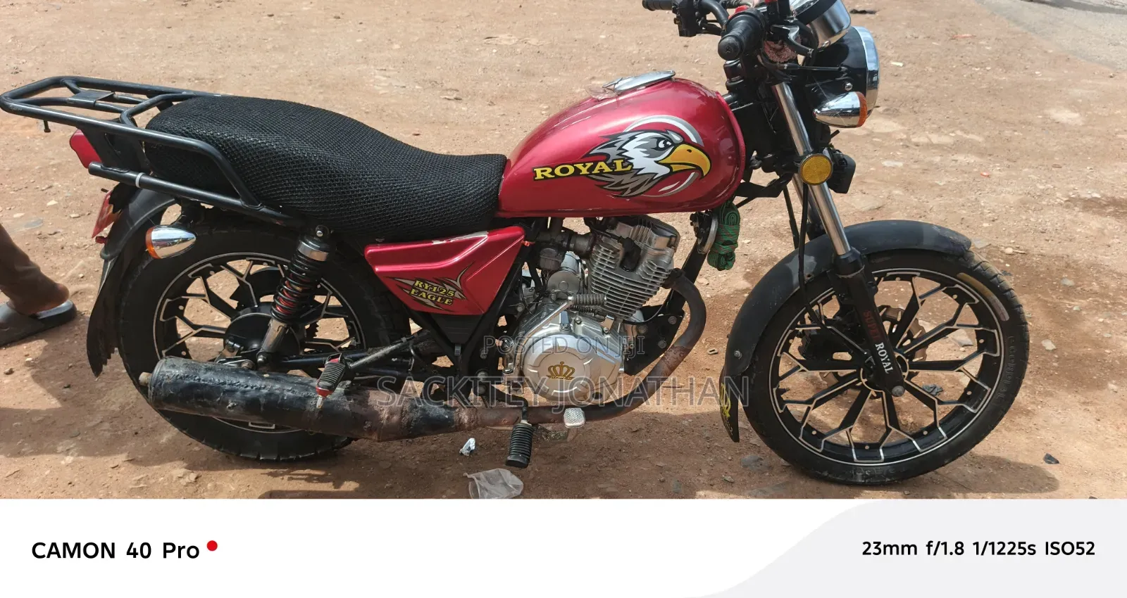 Royal Motorcycle 2025 Red