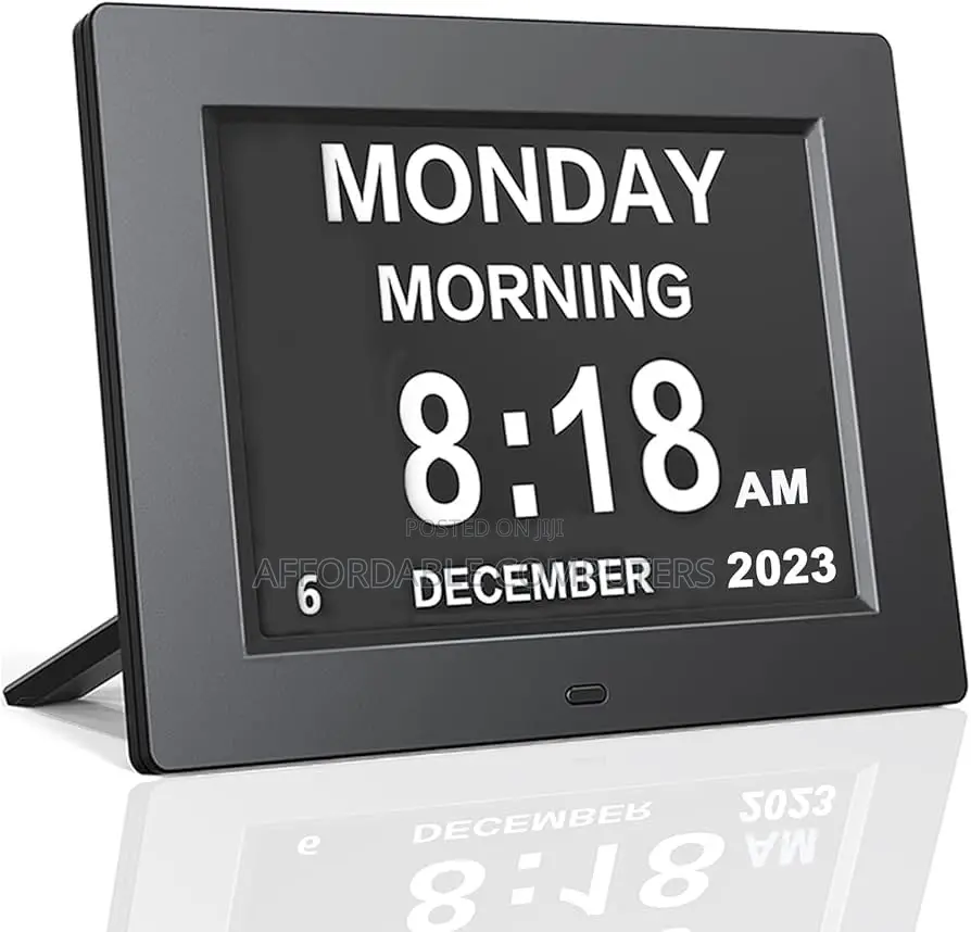 Digital Calendar Display Clock
