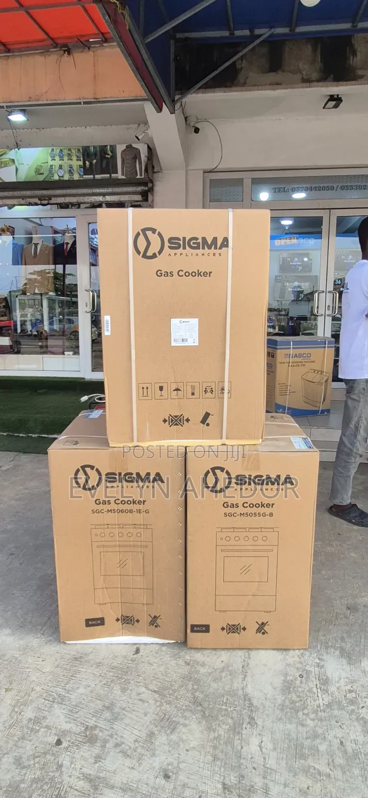 Good Paa Sigma Gas Cooker Brand New For.Sale.At Affordable Price