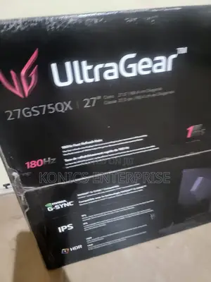 Lg - 27" Ips Gaming Monitor 27gs75qx-B - Black