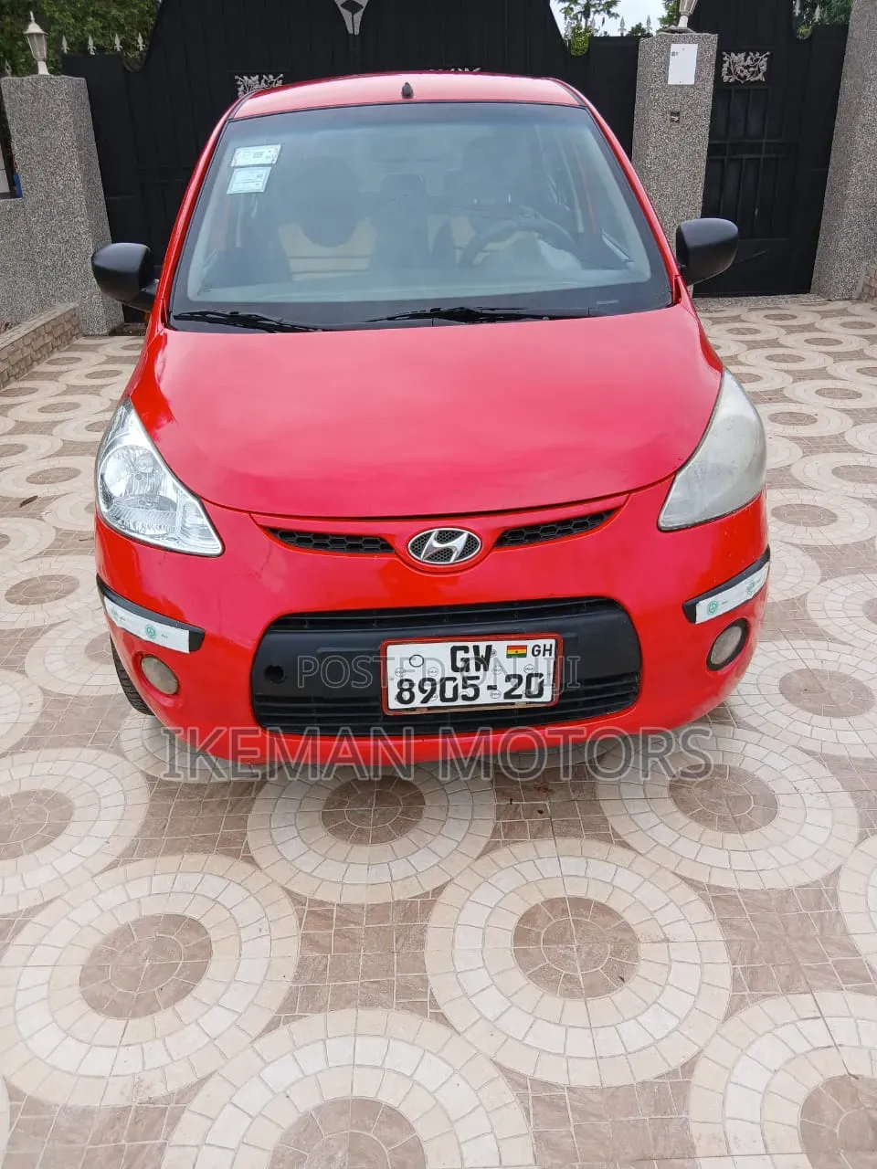 Hyundai I10 2010 Red