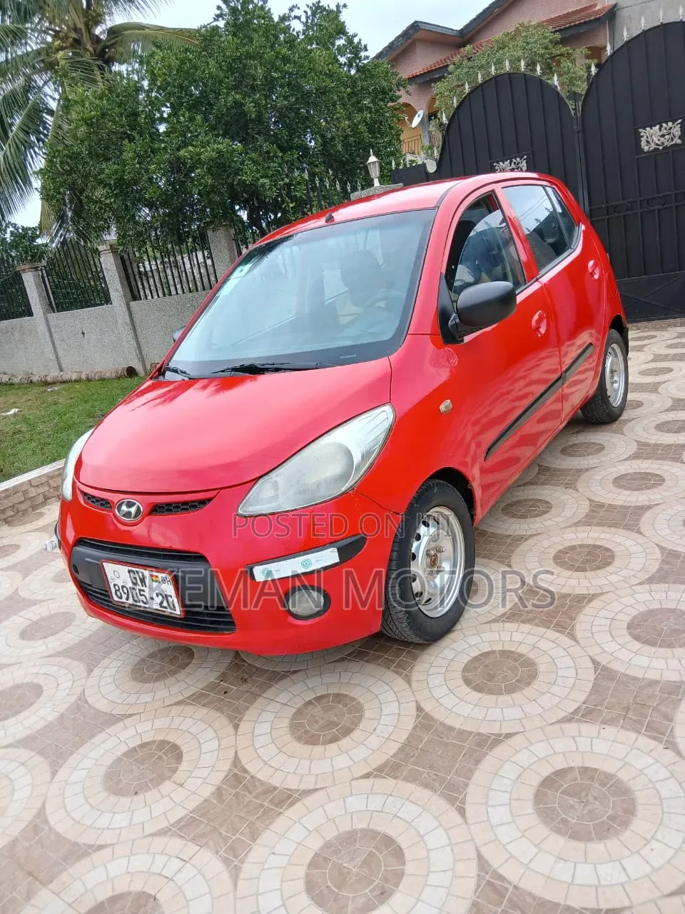 Hyundai I10 2010 Red