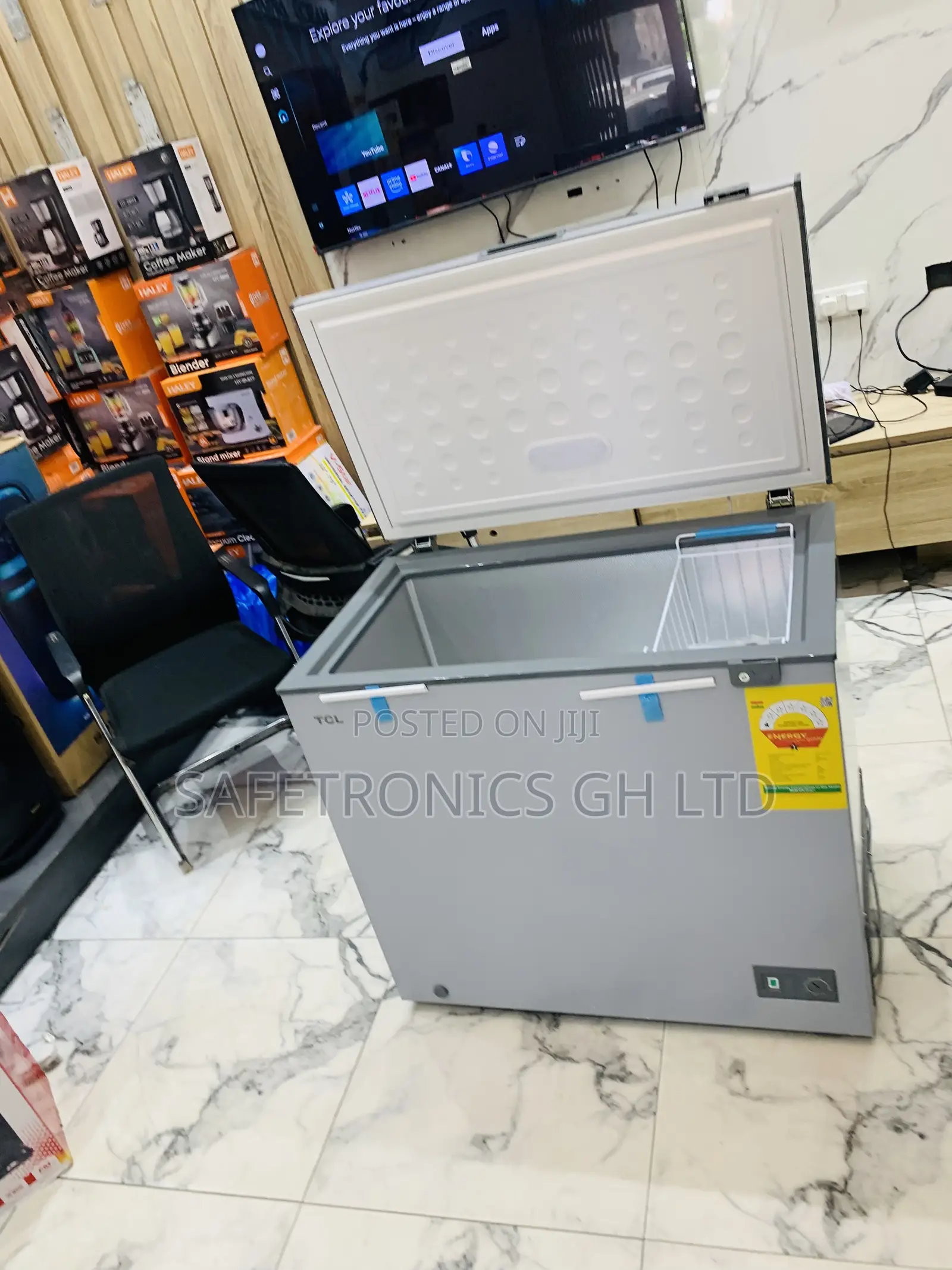 Choose Energy-Saving Low Noise Nasco Chest Freezer Nas-230sk (195l)