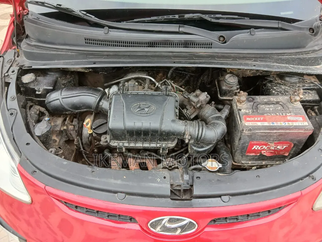 Hyundai I10 2010 Red