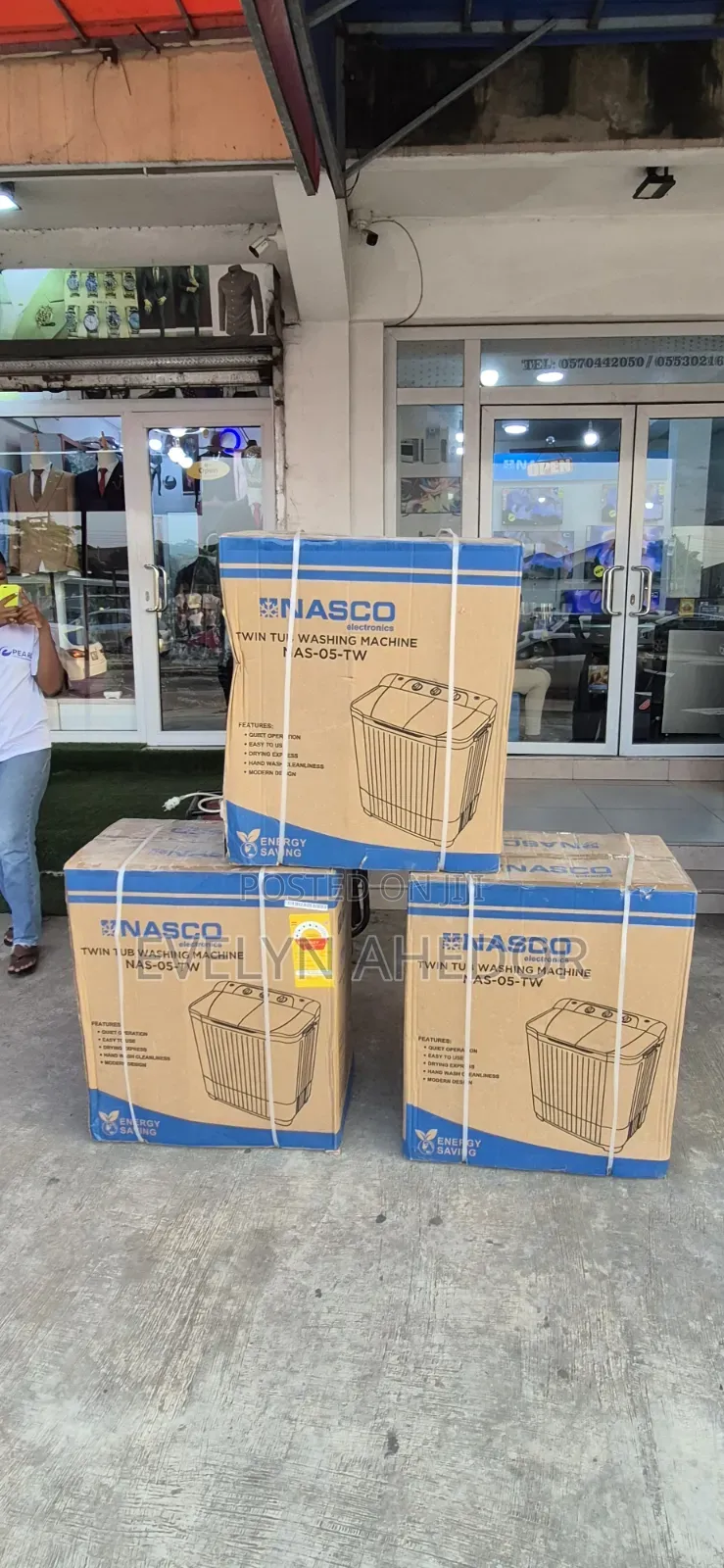 Good Quality Nasco Product Washing Machine Semi Automatic 5kg for Sale