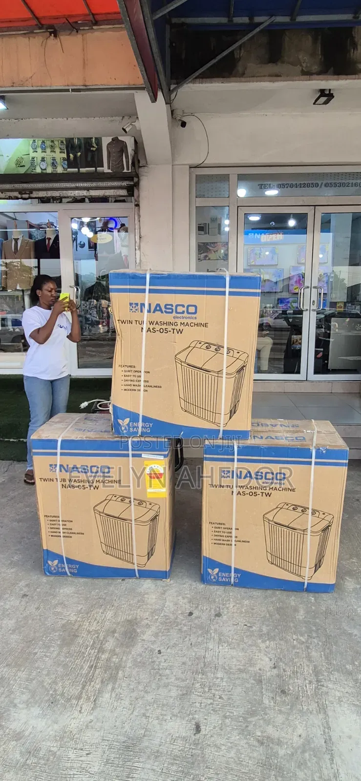 Good Quality Nasco Product Washing Machine Semi Automatic 5kg for Sale