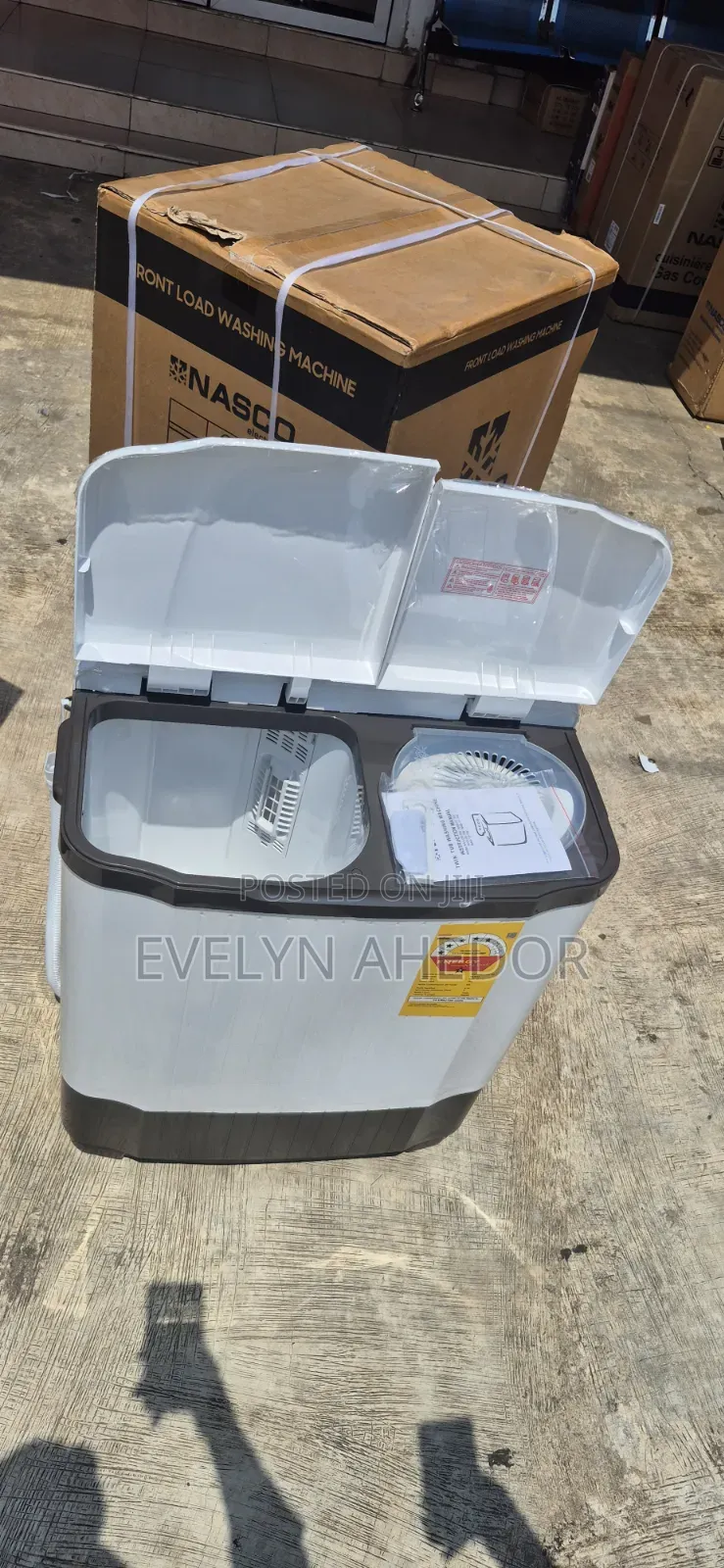 Good Quality Nasco Product Washing Machine Semi Automatic 5kg for Sale