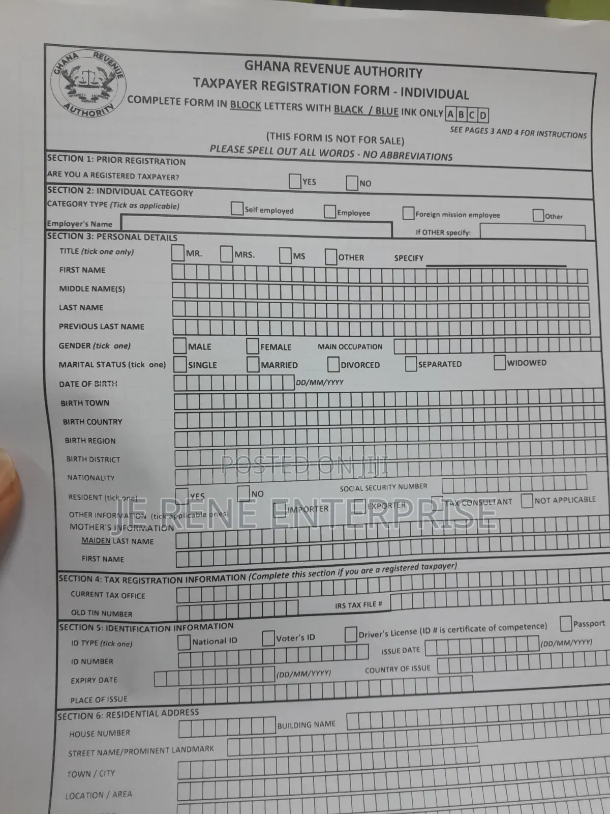 Tin Registration