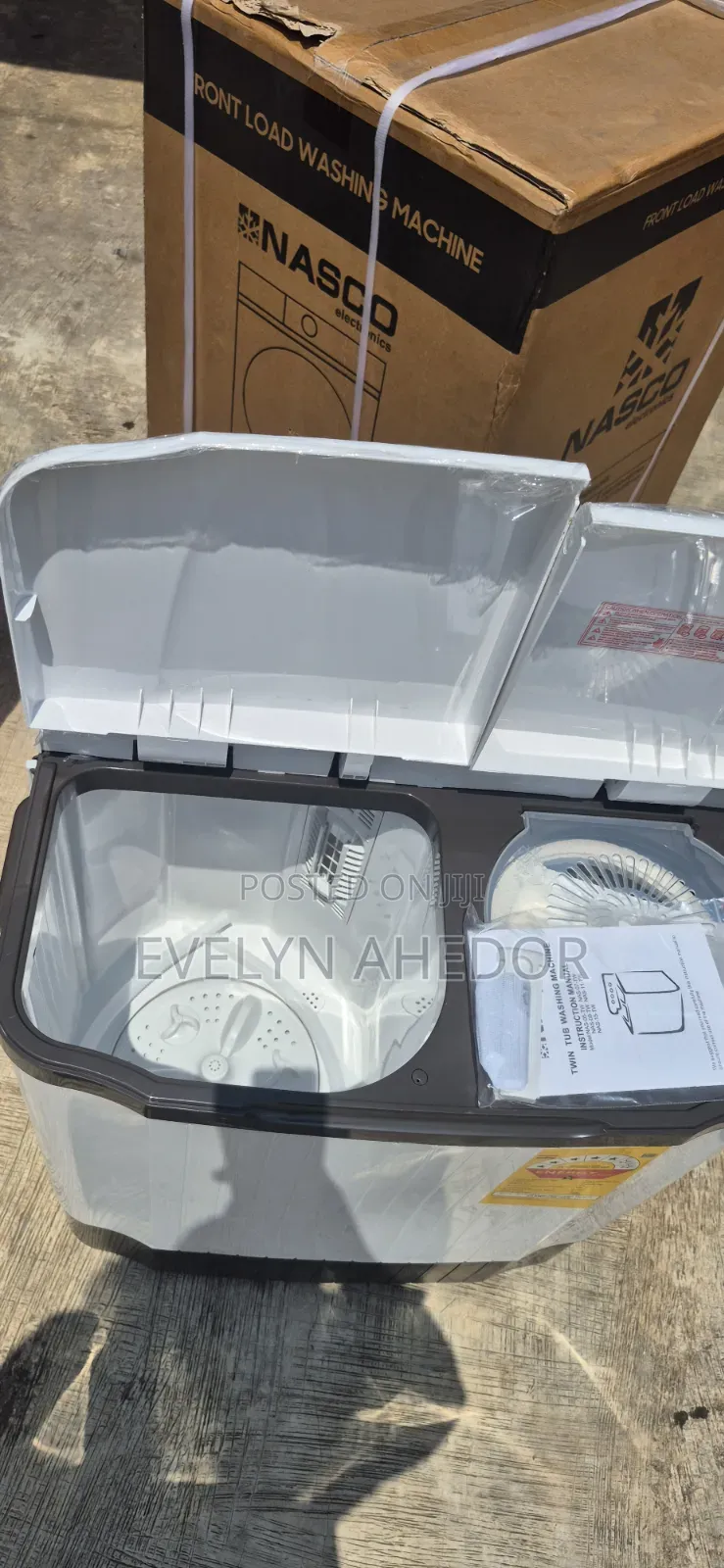 Clean and Neat Nasco 5kg Washing Machine Semi Automatic for Sale