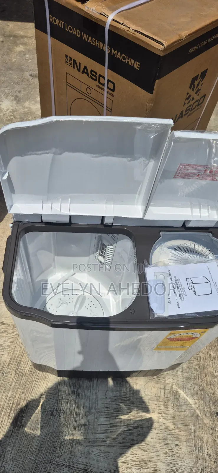 Clean and Neat Nasco 5kg Washing Machine Semi Automatic for Sale
