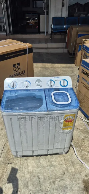 Nasco Twin Tap Top Load Washing Machine Semi Automatic