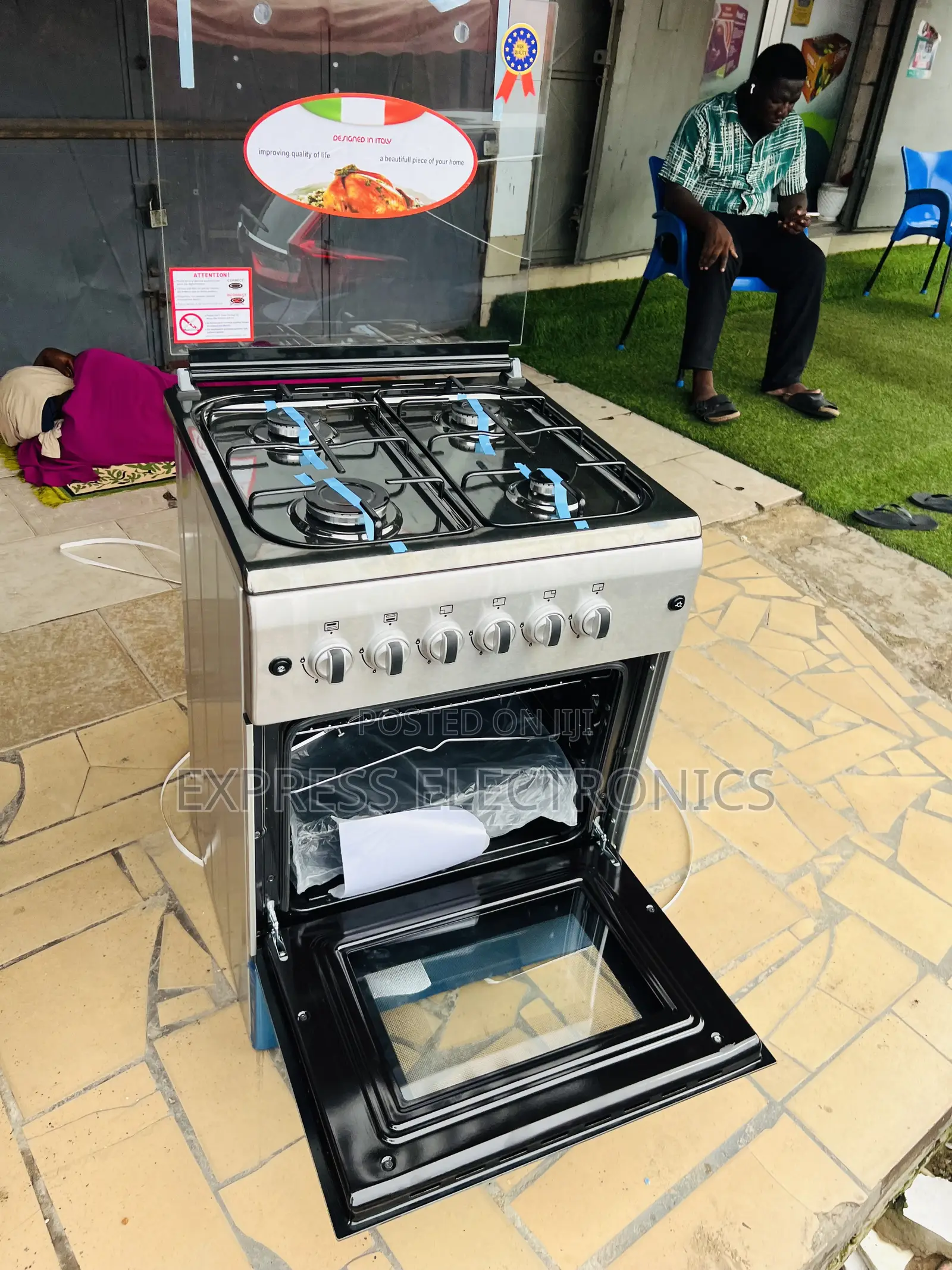 Place Your Order for the Jew Line Gas Cooker Oven 4b 60/60
