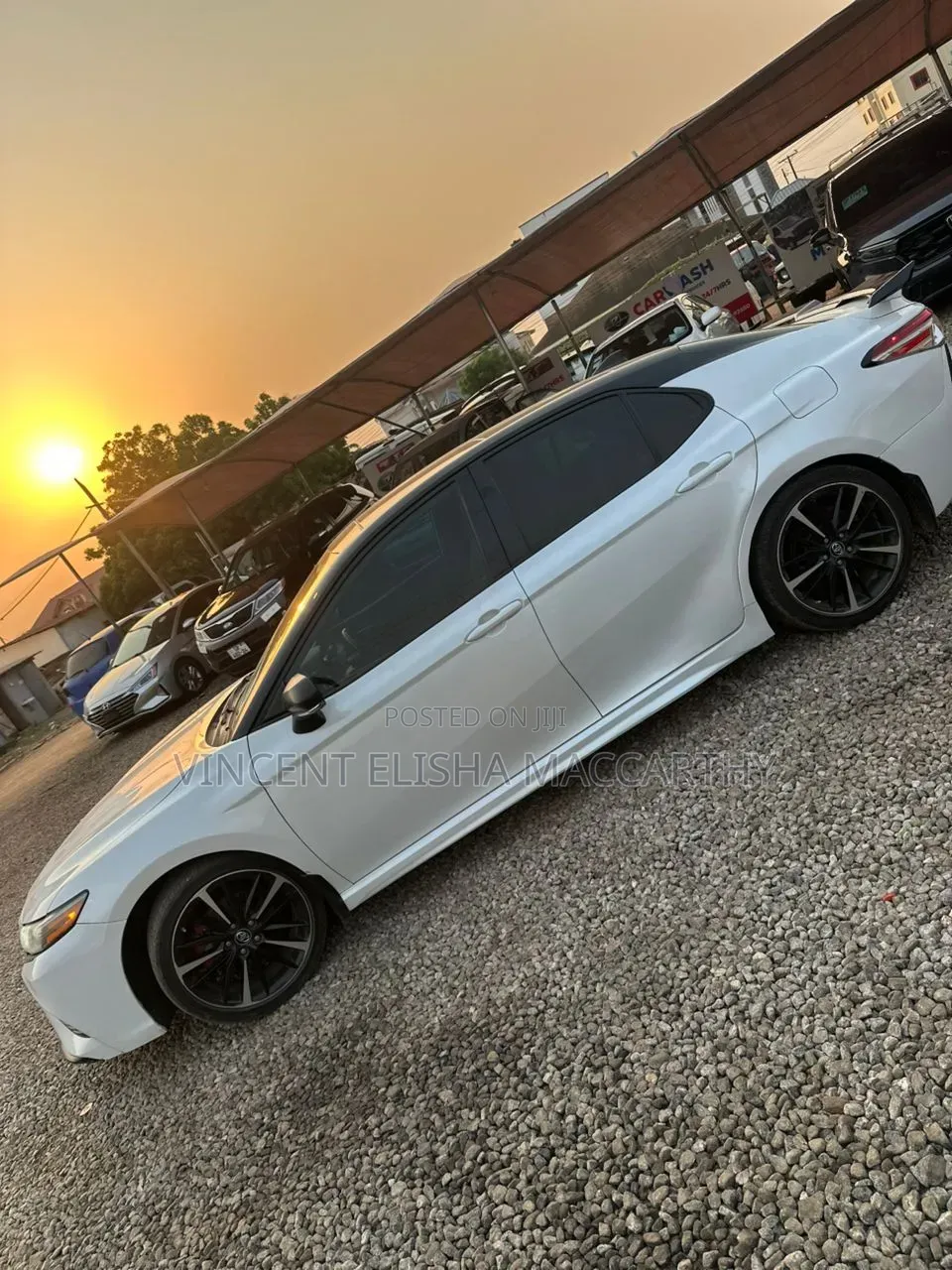 Toyota Camry XSE (2.5L 4cyl 8A) 2019 White