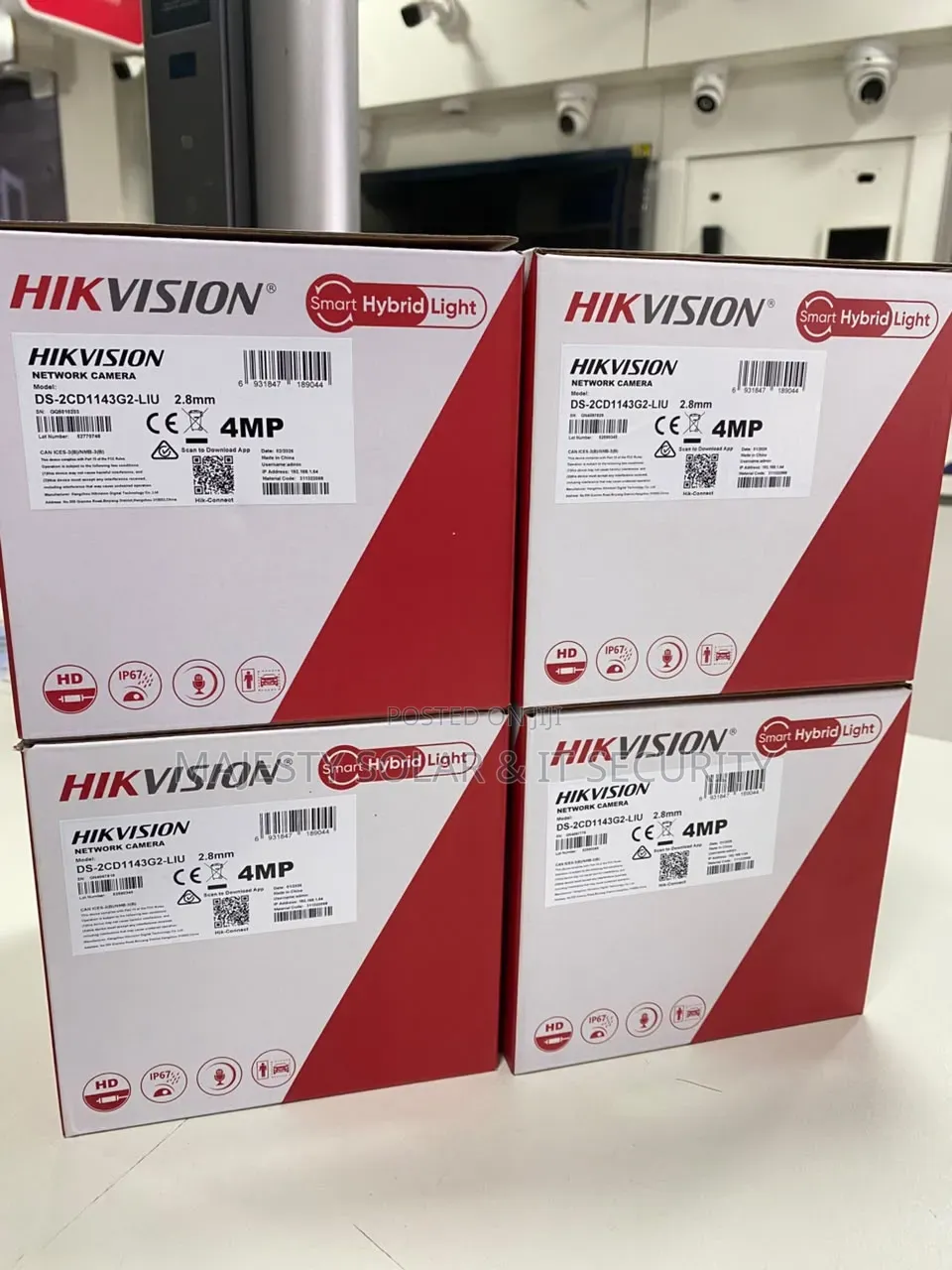 Hikvision Smart Hybrid 4mp Indoor Camera Ip
