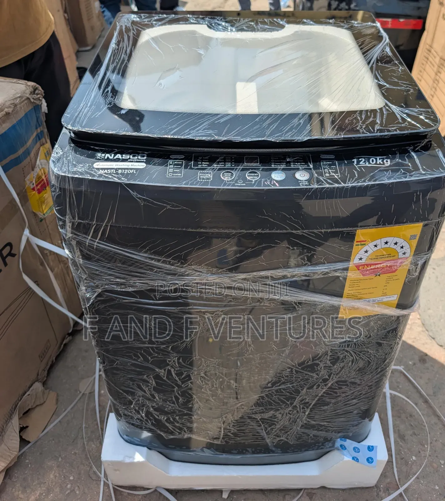 Nasco 12kg Fully Automatic Washing Machine