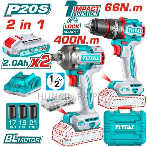 Cordless 2 PCS 
Combo Kit