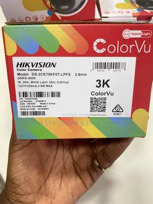 Hikvison Colourvu Indoor Camera ,Analog