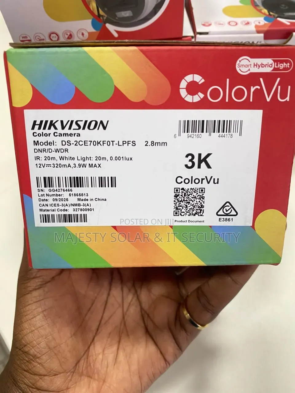 Hikvison Colourvu Indoor Camera ,Analog