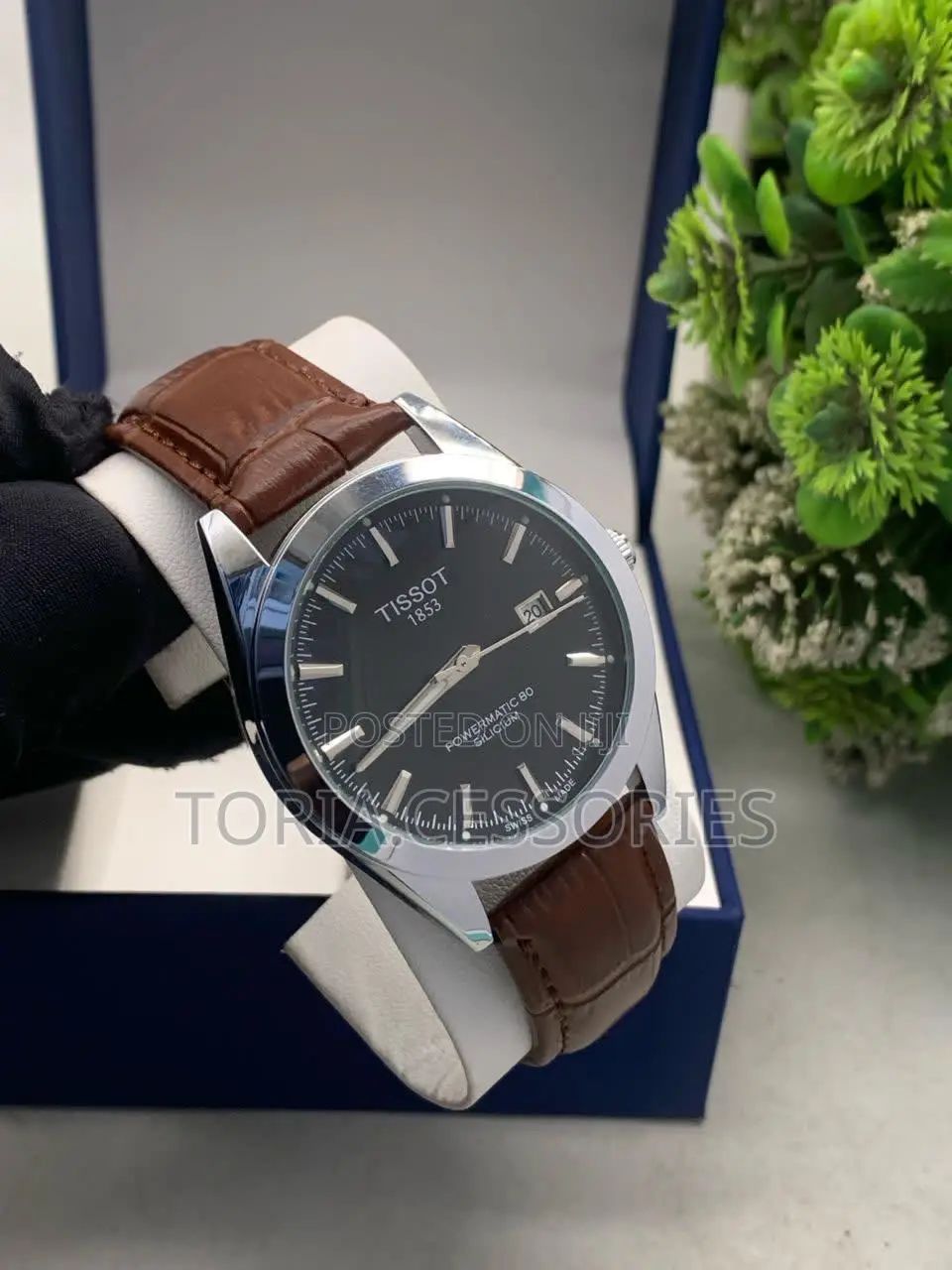 Casual Friendly Tissot Leather Watch