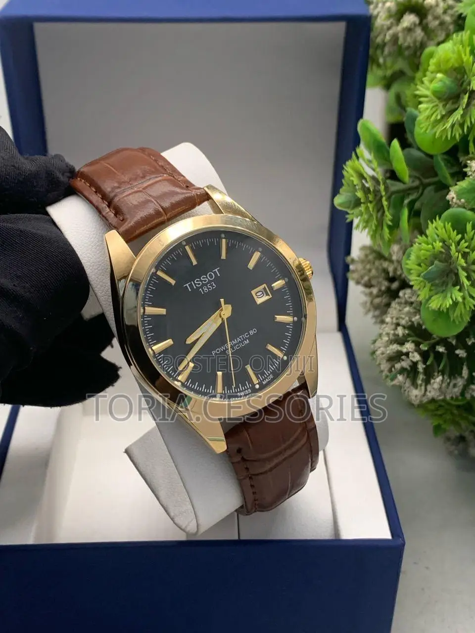 Casual Friendly Tissot Leather Watch