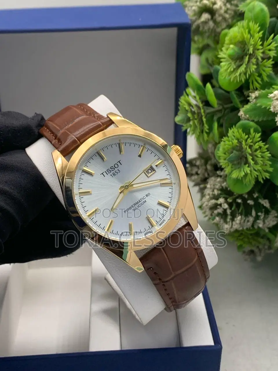 Casual Friendly Tissot Leather Watch