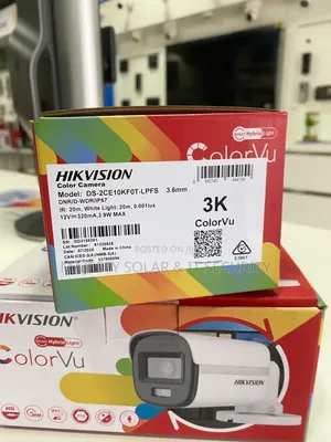Hikvision Colourvu Outdoor Camera ,Analog , 1way Audio