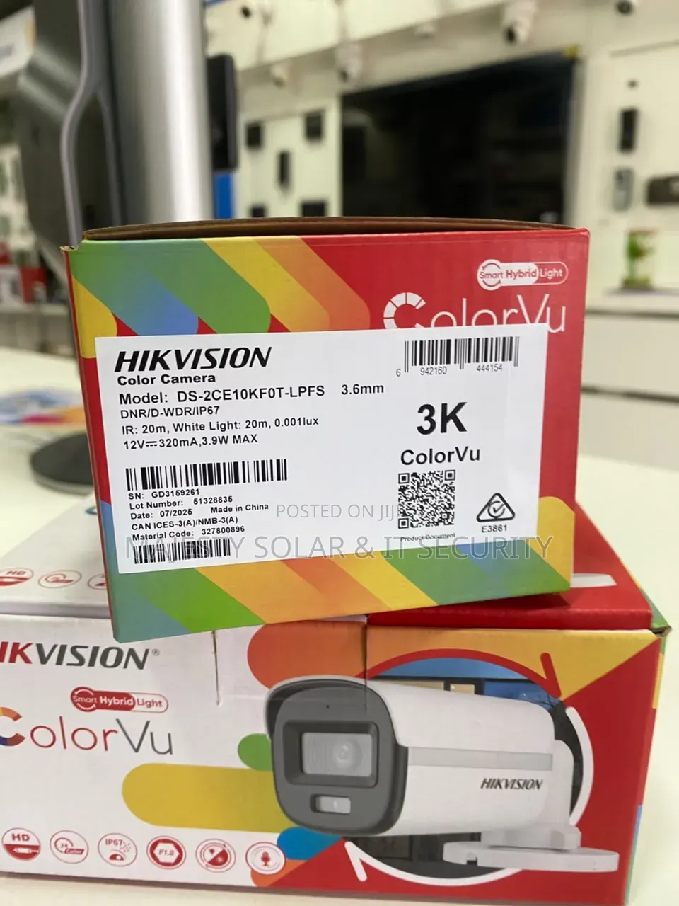 Hikvision Colourvu Outdoor Camera ,Analog , 1way Audio