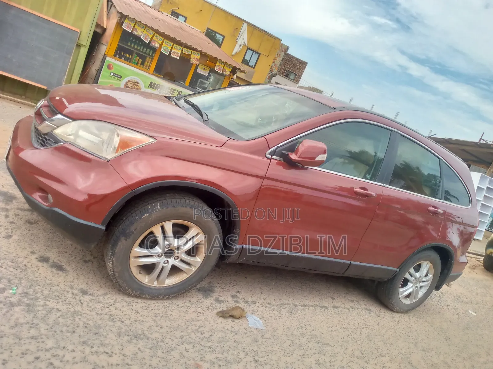 Honda CR-V LX 4dr SUV AWD (2.4L 4cyl 5A) 2010 Red