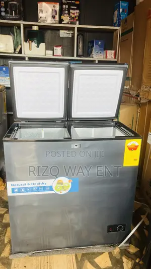Double Door Chest Freezer