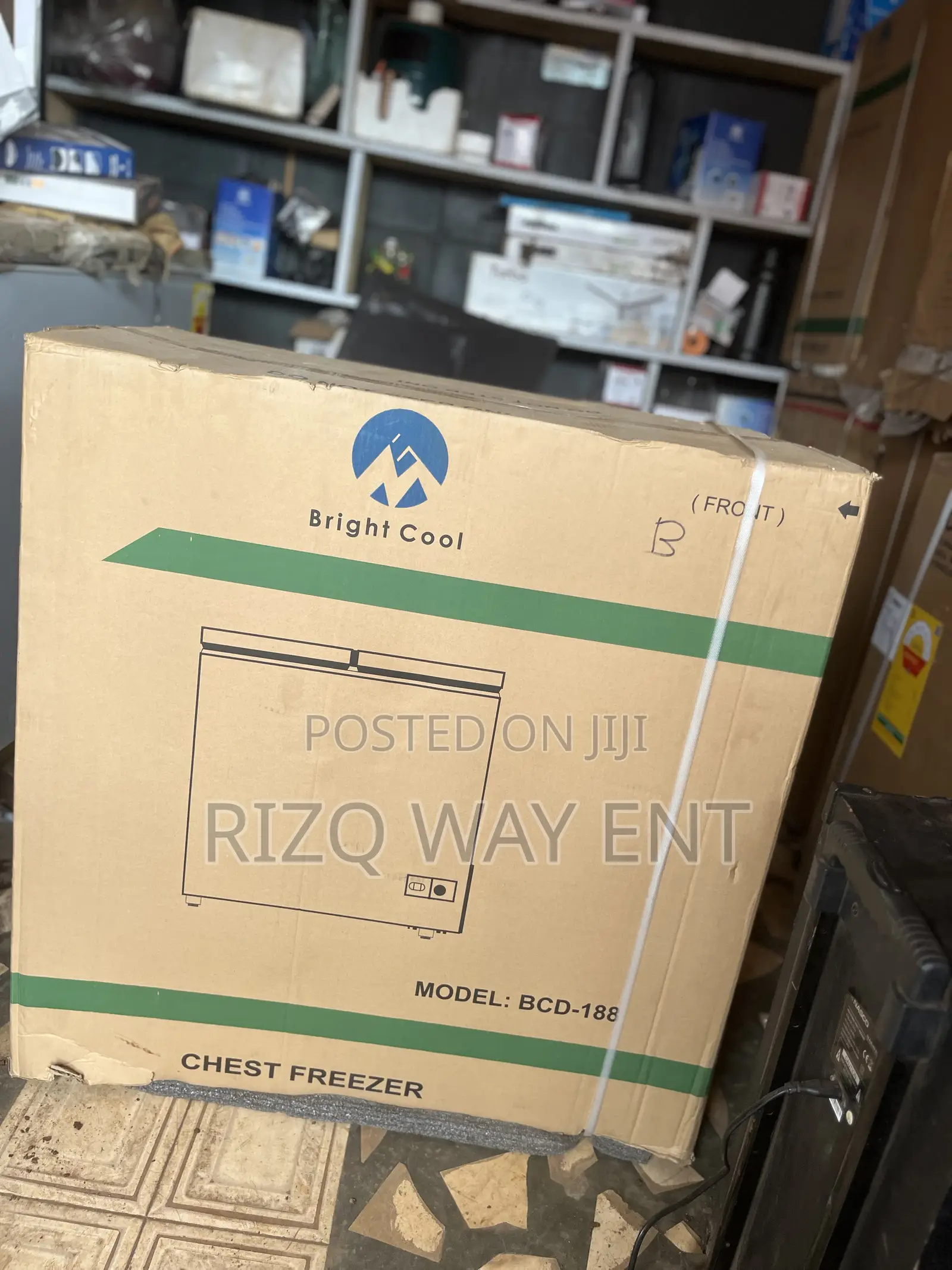 Double Door Chest Freezer