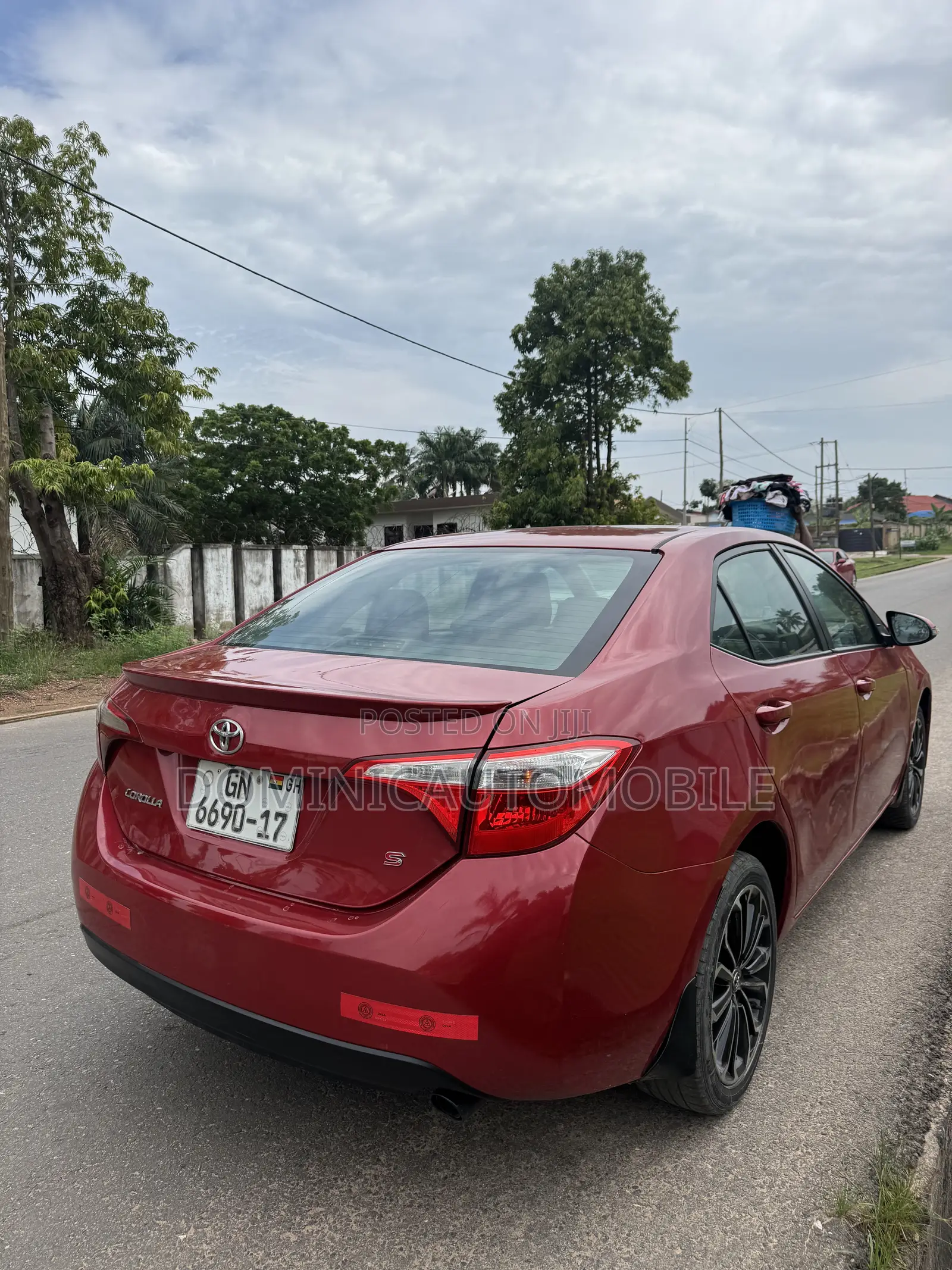 Toyota Corolla S Plus 4dr Sedan (1.8L 4cyl 6M) 2014 Burgundy
