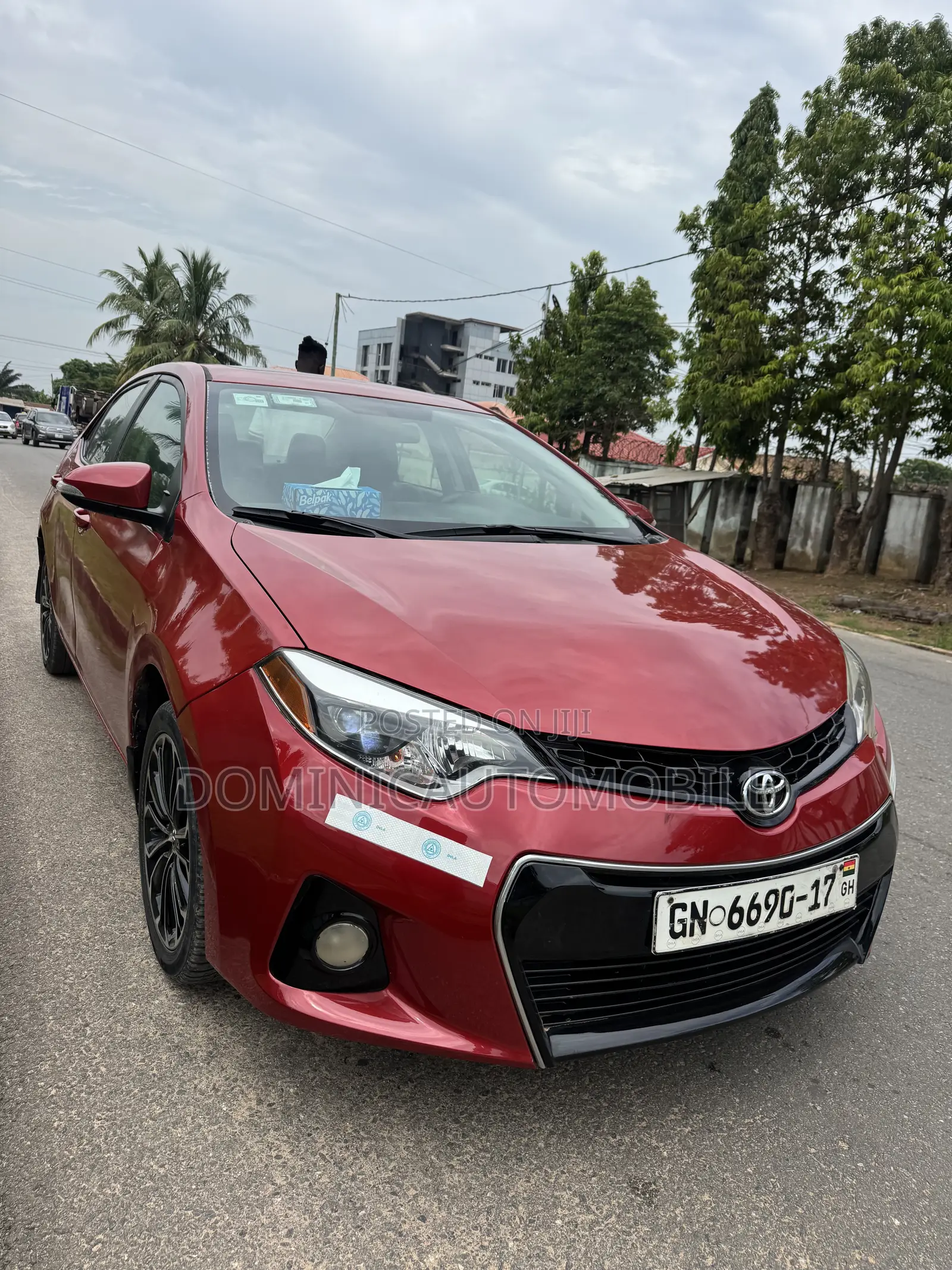 Toyota Corolla S Plus 4dr Sedan (1.8L 4cyl 6M) 2014 Burgundy