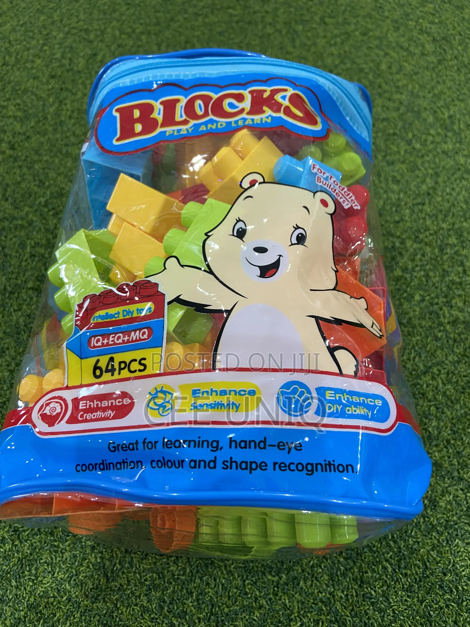 64 Pieces Building Blocks for Children