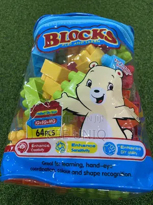 64 Pieces Building Blocks for Children