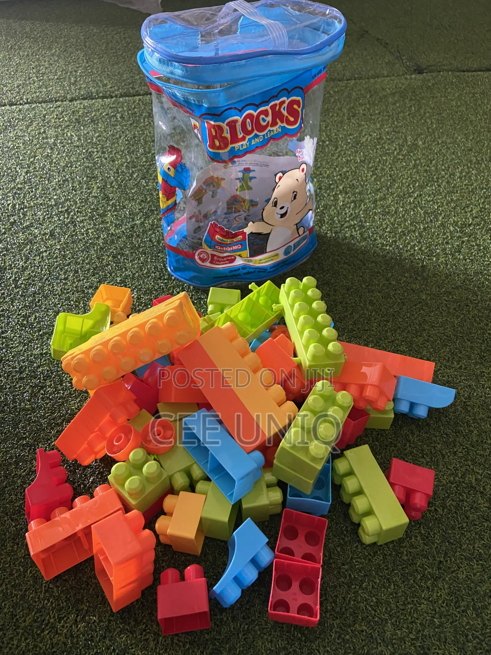 64 Pieces Building Blocks for Children