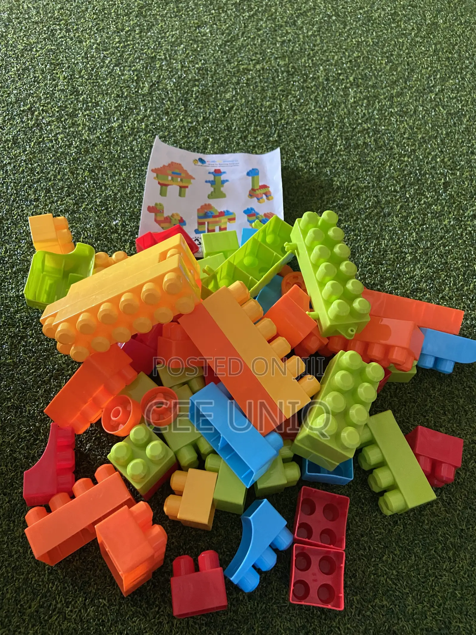 64 Pieces Building Blocks for Children