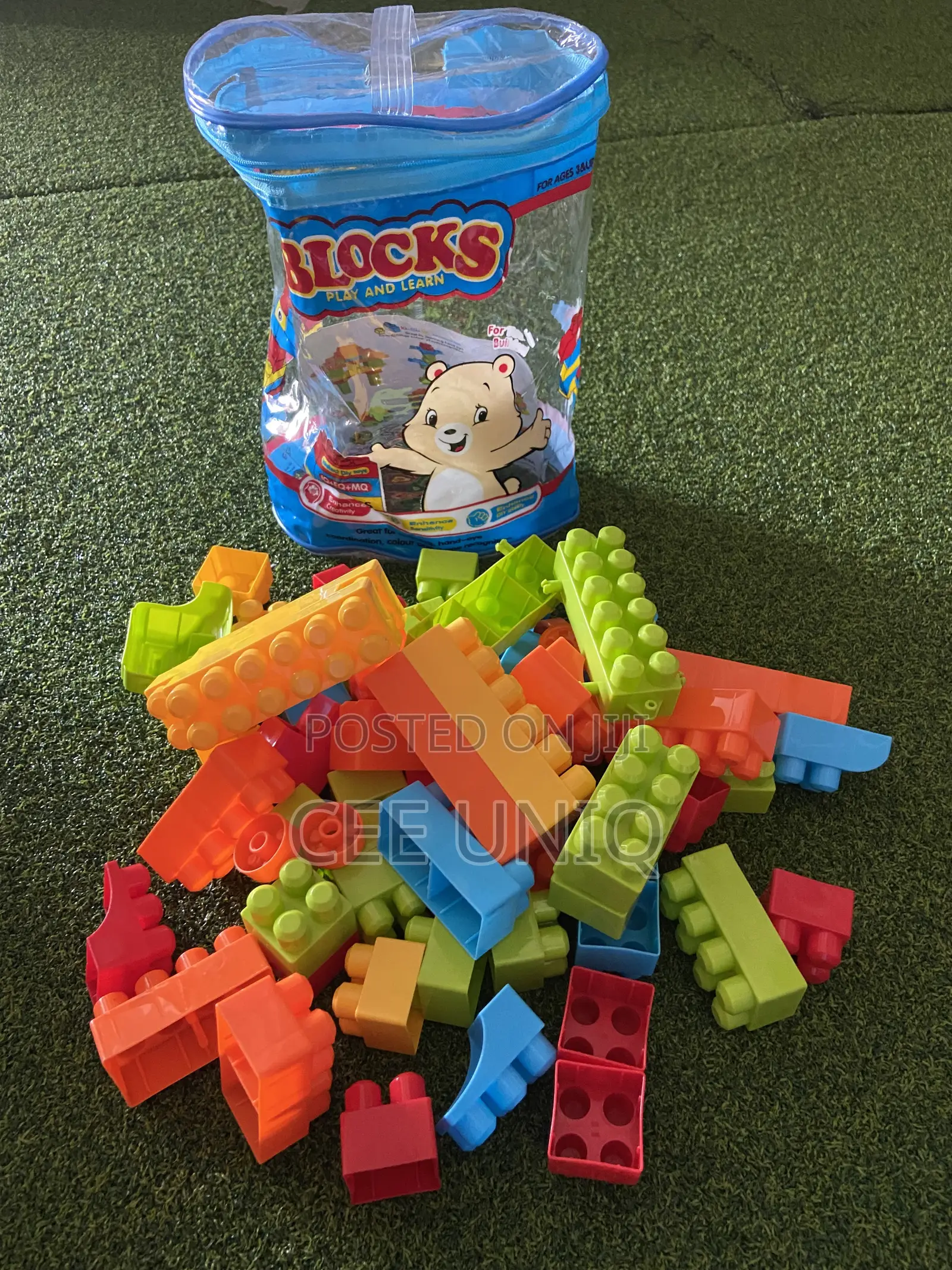 64 Pieces Building Blocks for Children